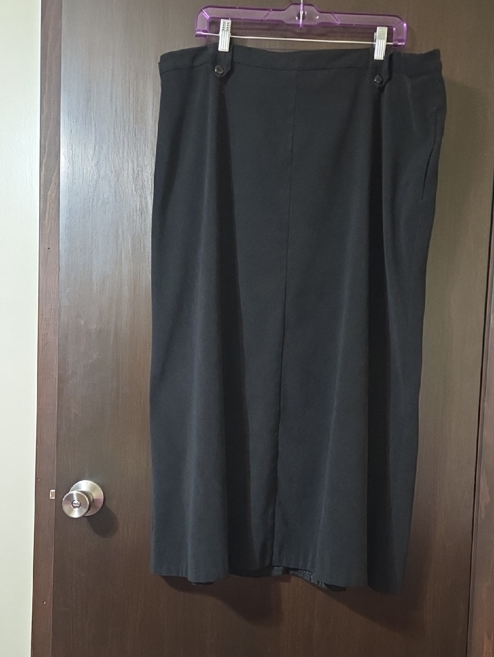 CJ Banks Skirt black long 20W